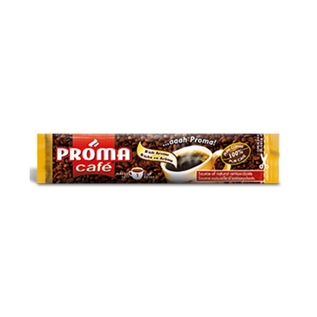 Proma Cafe Stick Pack – 1.5g (900 Pack) | Instant Coffee Convenience for Daily Energy