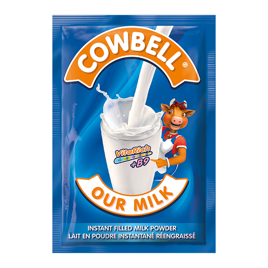 Cowbell Plain Powdered Milk Sachet – 5g (720 Pack) | Convenient Single-Serve Dairy Solution