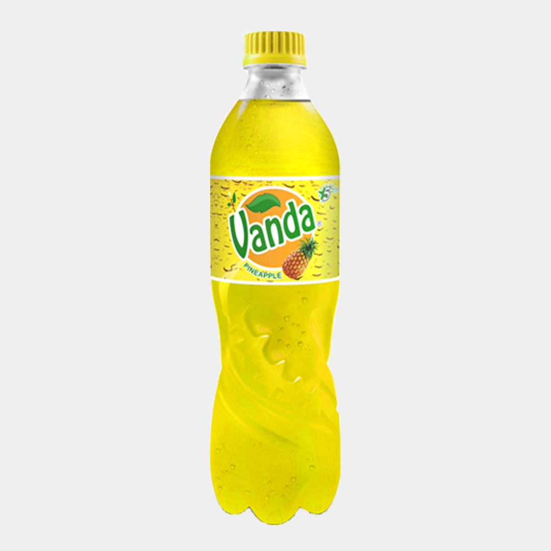 5 Star Vanda Pineapple Soft Drink – 350ml (12 Pack) | Taste the Tropics in Every Sip