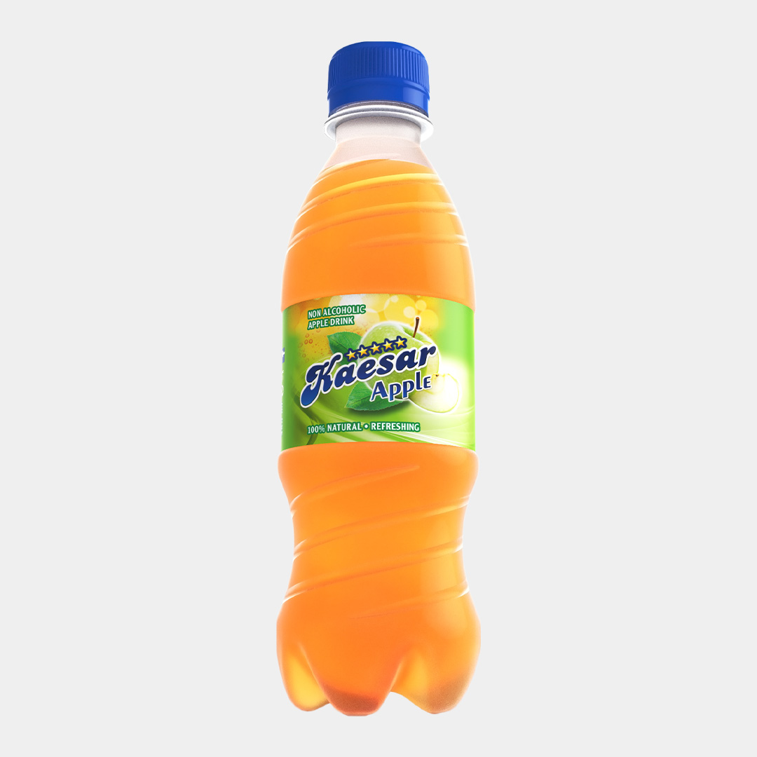 Kaesar Apple Soft Drink – 300ml (12 Pack) | Crisp Apple Flavor in Every Refreshing Sip