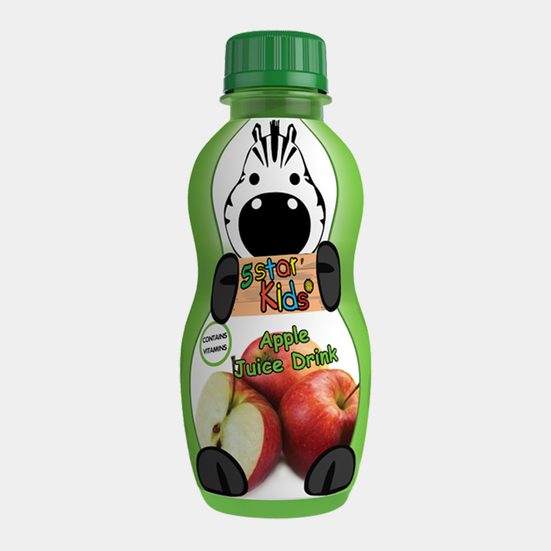 5 Star Kids Apple Fruit Juice – 200ml (20 Pack) | Crisp Apple Goodness for Your Child’s Day