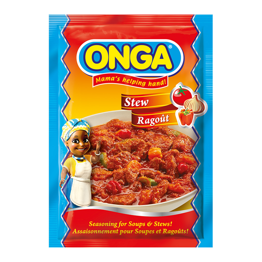 Onga Stew Seasoning Powder Sachet – 10g (200 Pack) | Rich Stew Flavor Made Easy