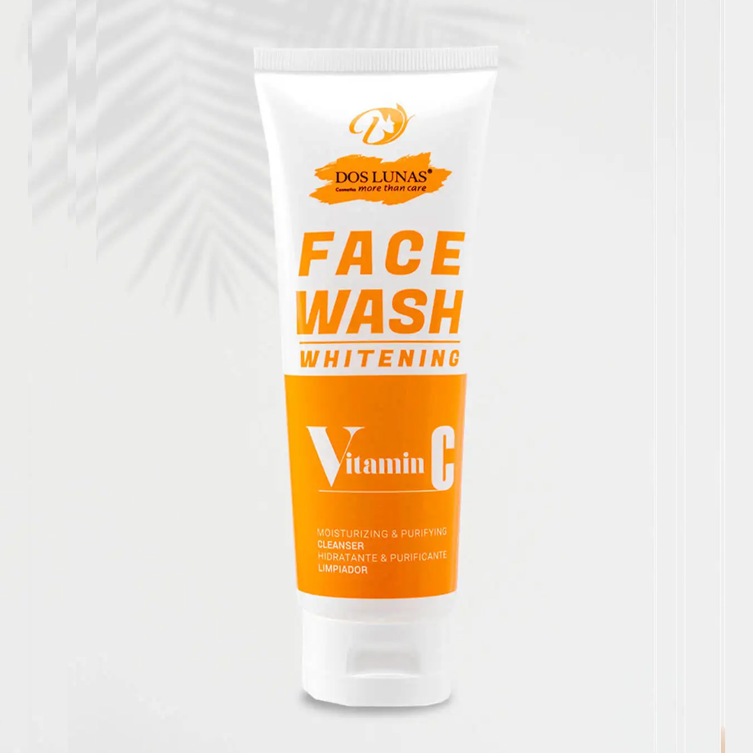 Doslunas Face Wash Vitamin C – 120g (12 Pack) | Brighten and Revitalize with Every Wash