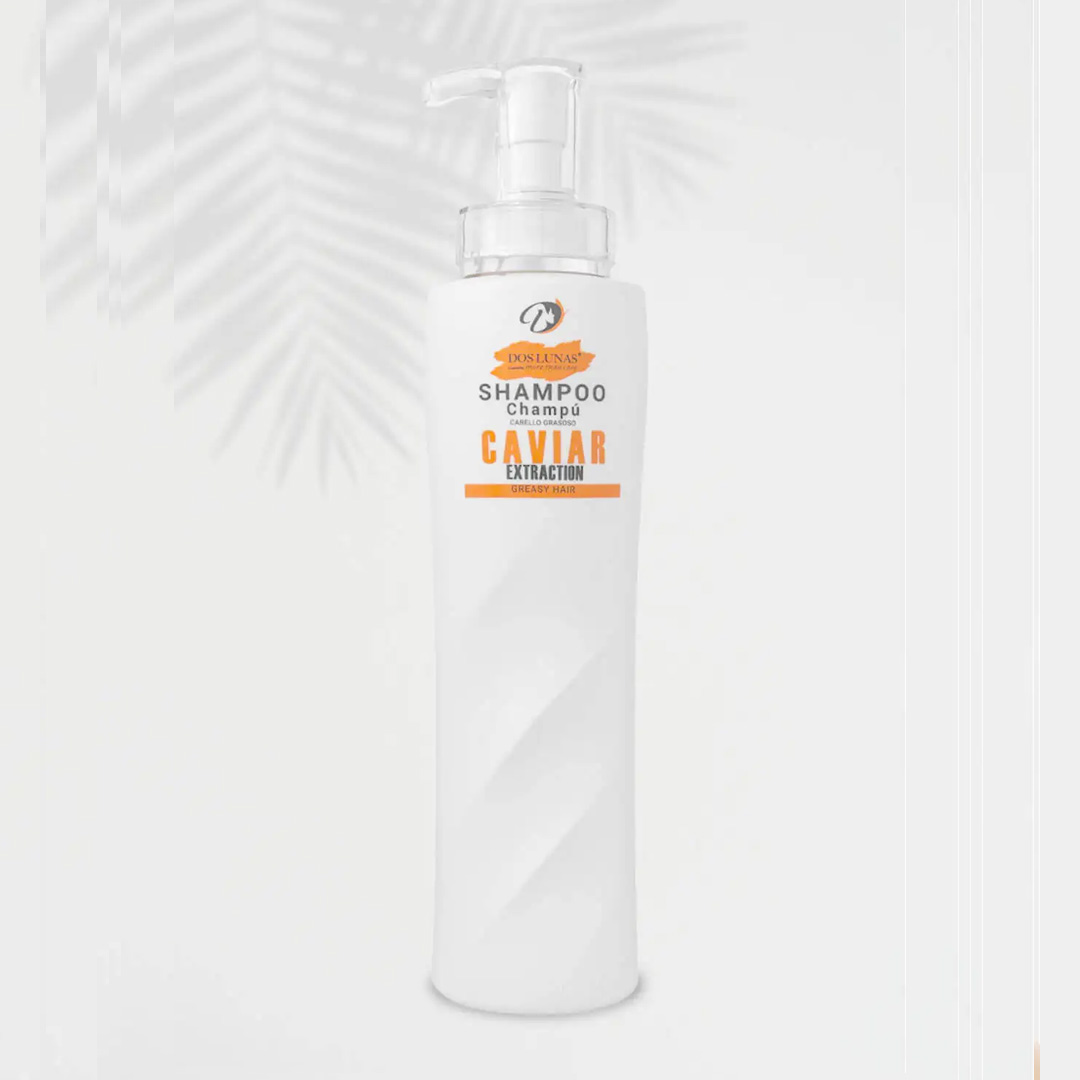 Doslunas Shampoo Greasy Hair Caviar – 750ml (6 Pack) | Deep Cleanse for Fresh, Oil-Free Hair
