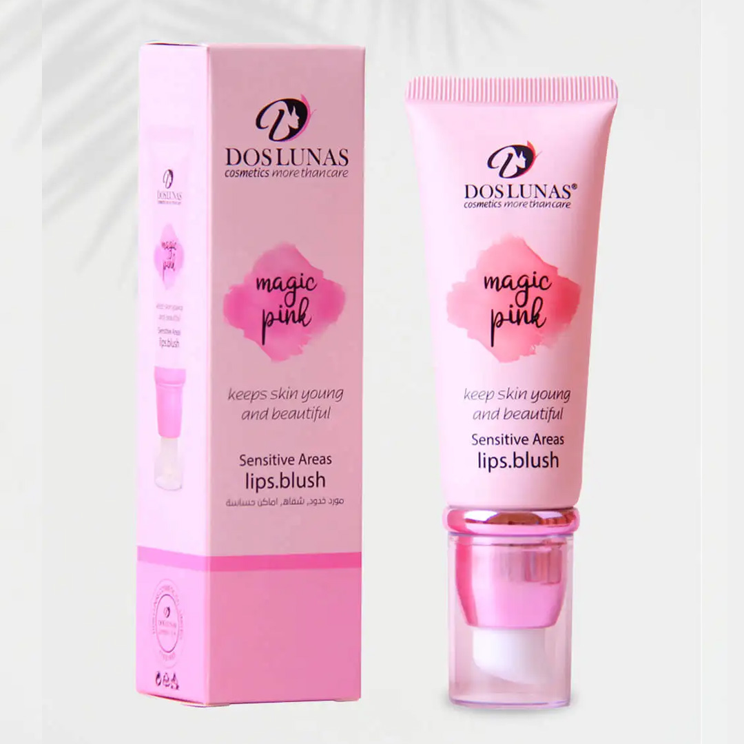 Doslunas Magic Pink Lip Sensitive Areas Supplier – 40g (12 Pack) | Brighten Lips & Delicate Areas Naturally