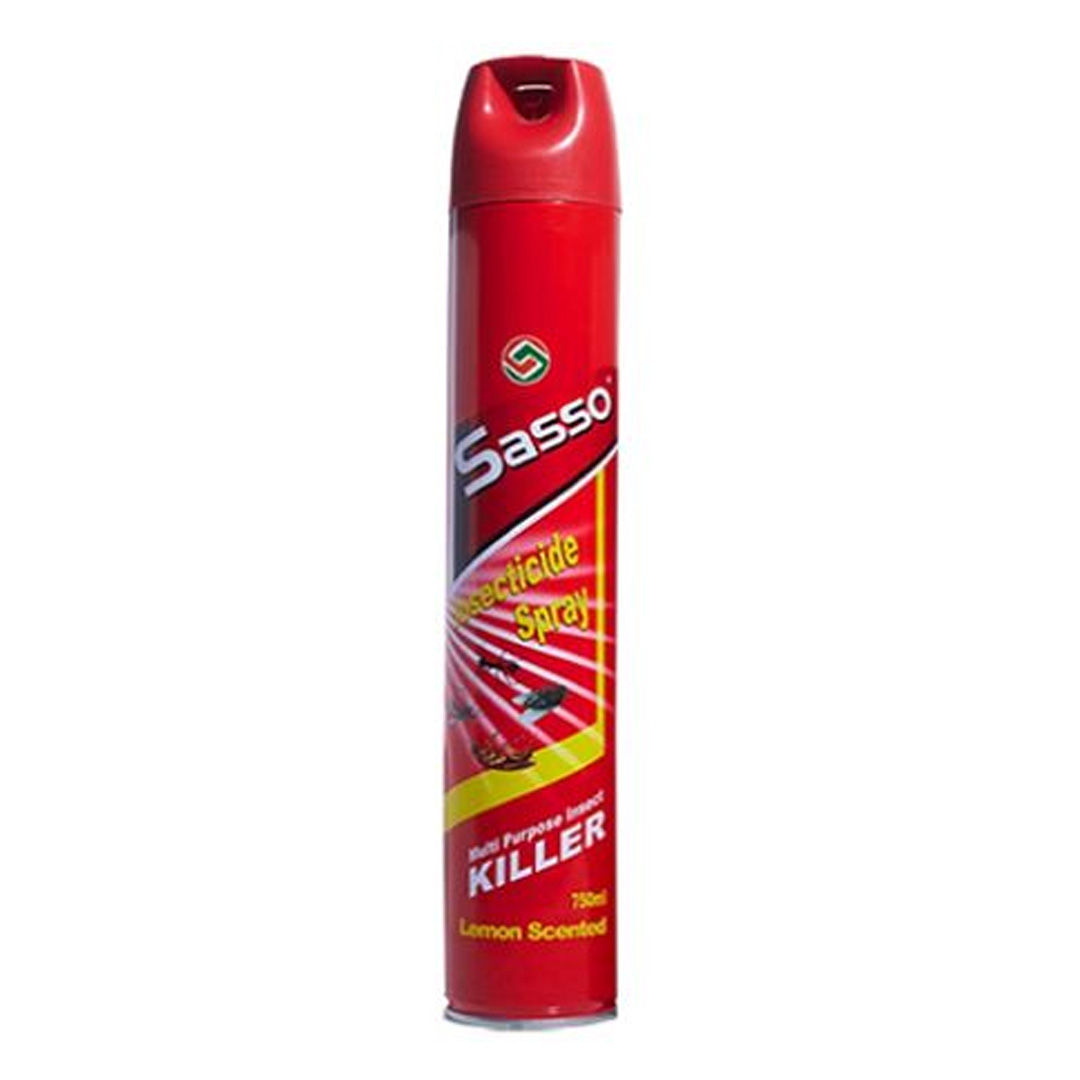 Sasso Insecticide Spray – 750ml (12 Pack) | Heavy-Duty Insect Control for Homes & Commercial Spaces