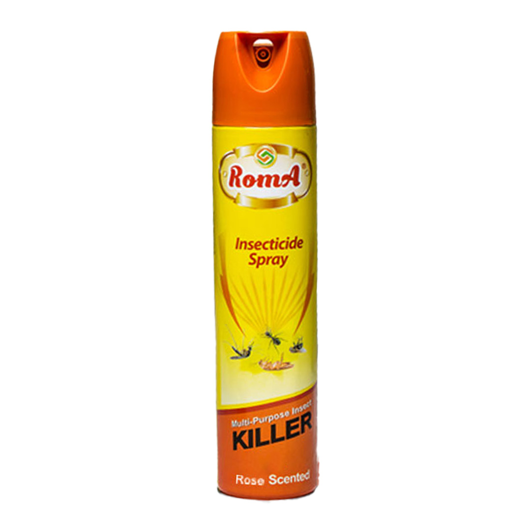 Roma Insecticide Spray – 300ml (24 Pack) | Fast-Acting Protection Against Insects Indoors & Outdoors