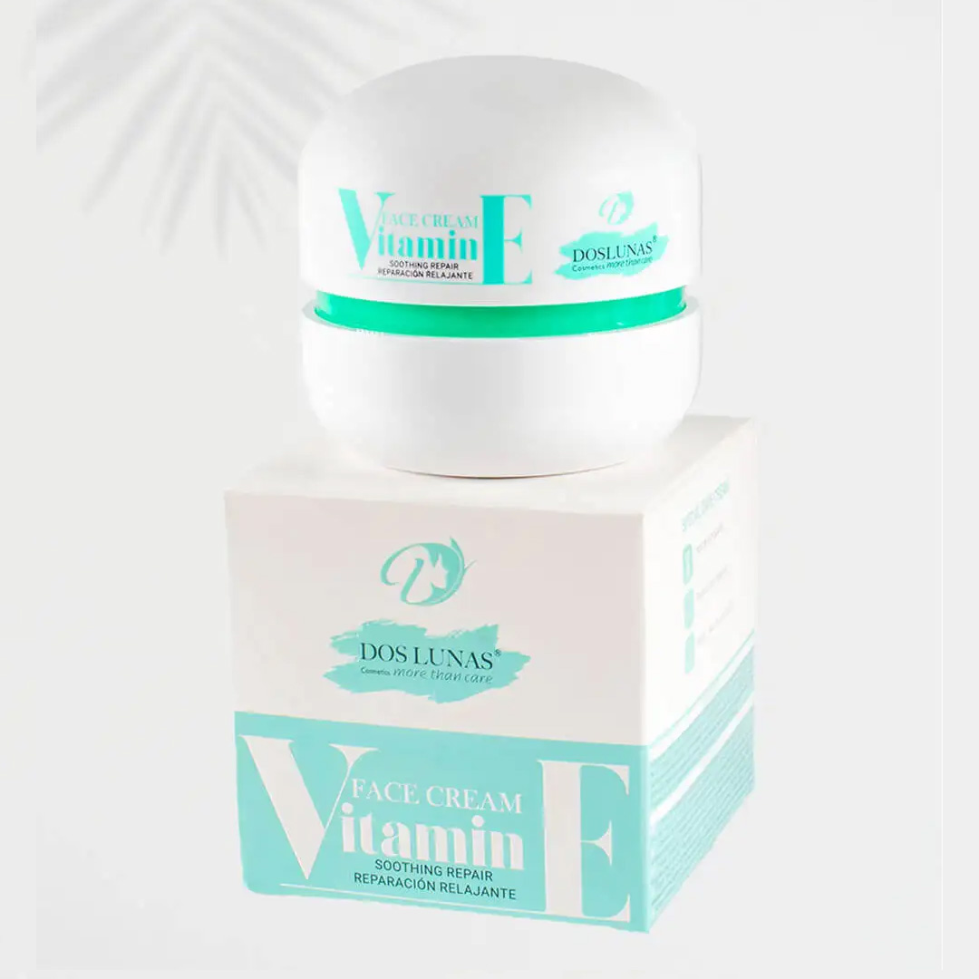 Doslunas Face Cream Vitamin E – 50g (12 Pack) | Deep Nourishment for Soft, Glowing Skin