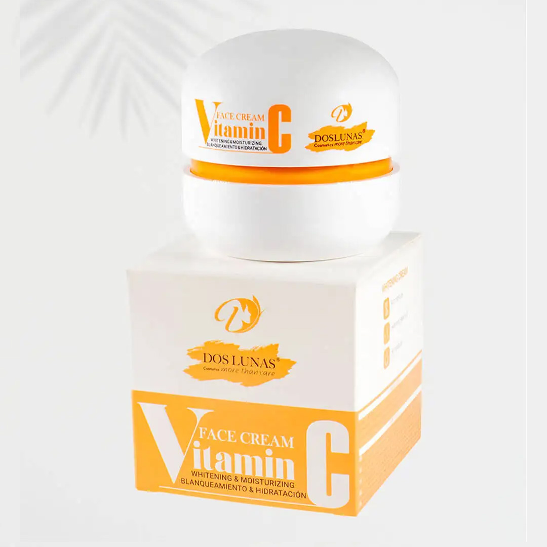 Doslunas Face Cream Vitamin C – 50g (12 Pack) | Brighten, Hydrate & Glow Every Day