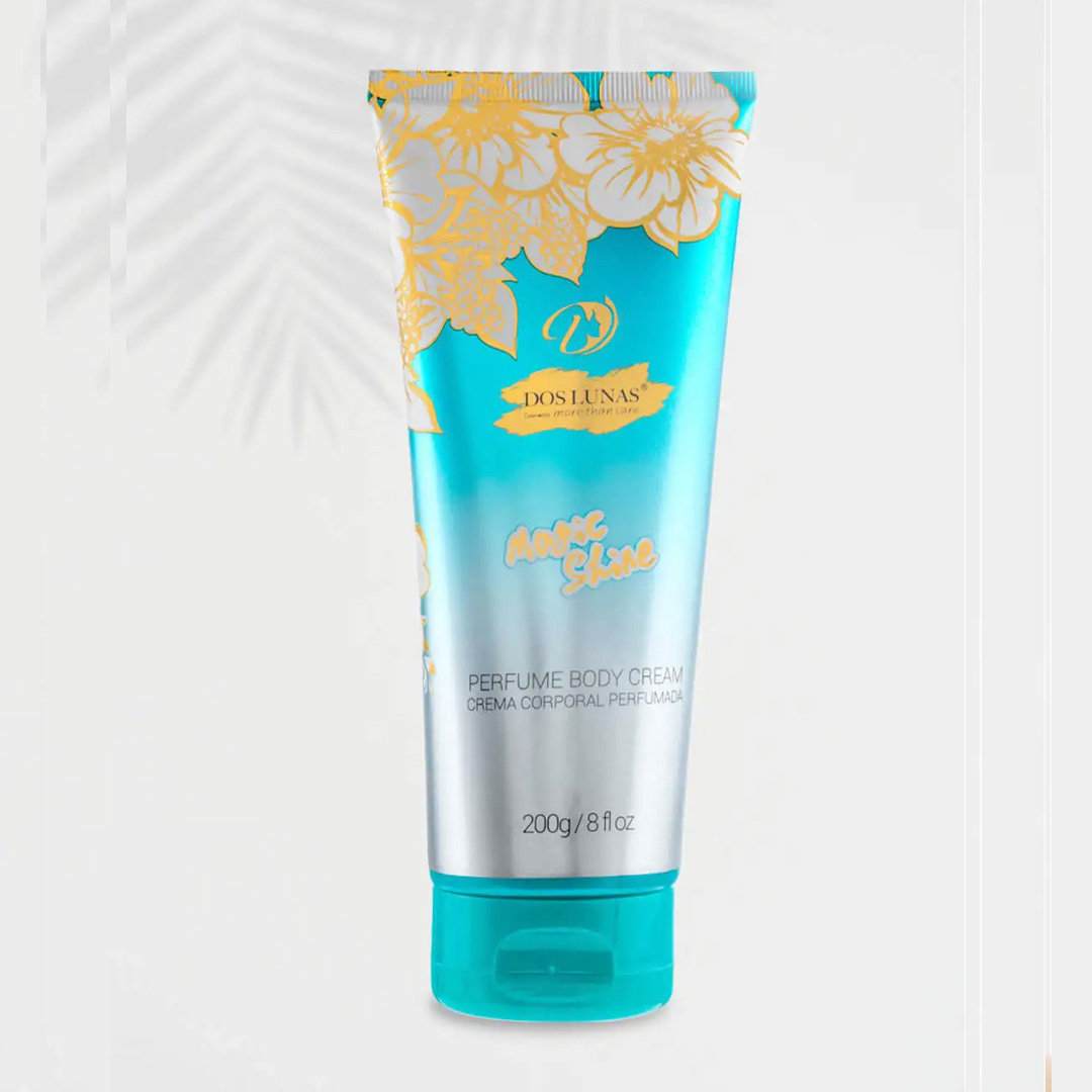 Doslunas Perfume Body Cream Magic Shine Blue – 200g (12 Pack) | Irresistible Scent Meets Silky Smooth Hydration