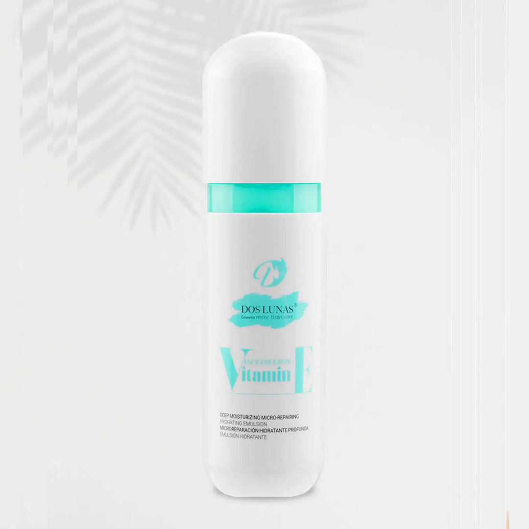 Doslunas Face Emulsion Vitamin E – 100ml (12 Pack) | Nourish, Hydrate & Protect Your Skin