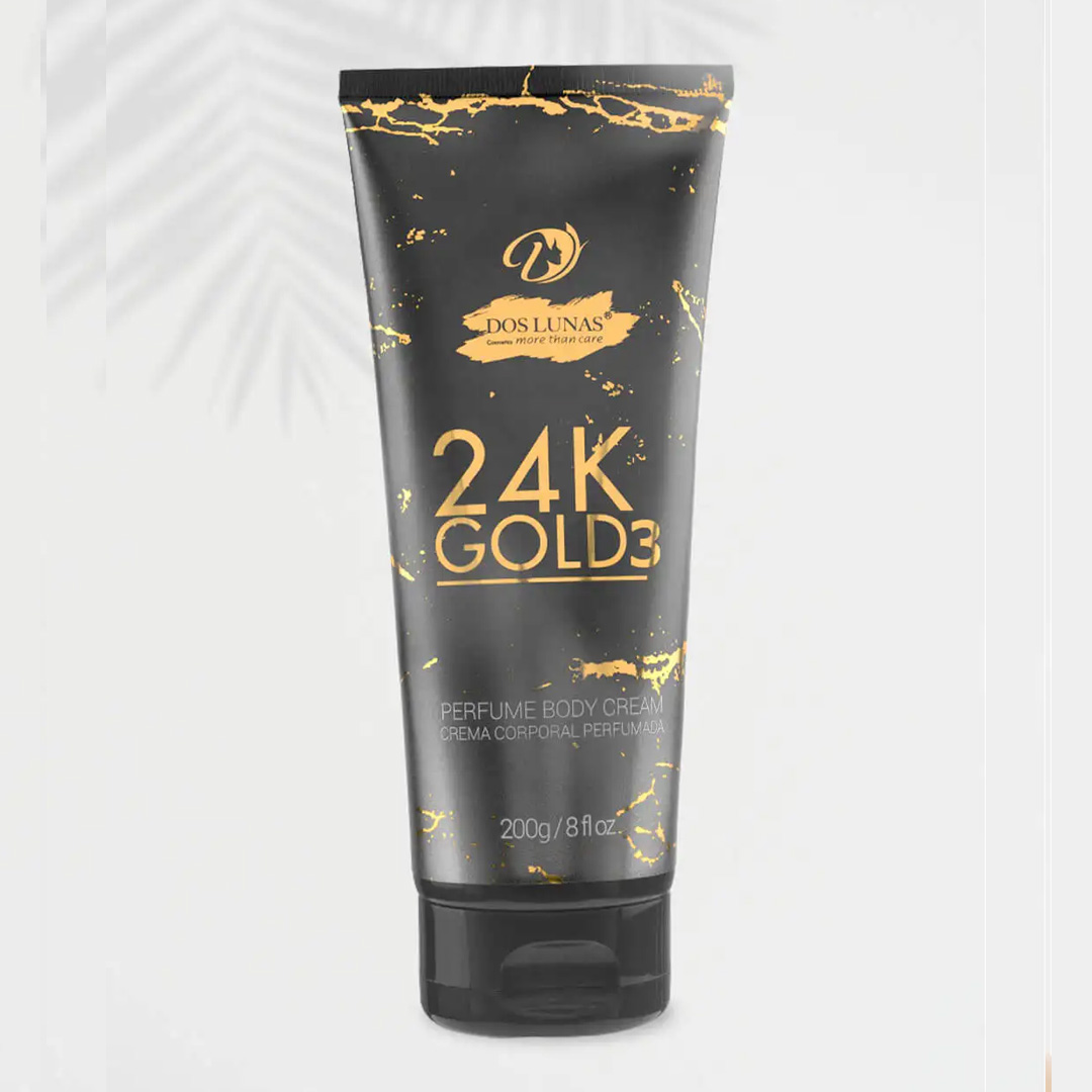 Doslunas Perfume Body Cream Gold 3 – 200g (12 Pack) | Luxurious Fragrance Meets Deep Hydration
