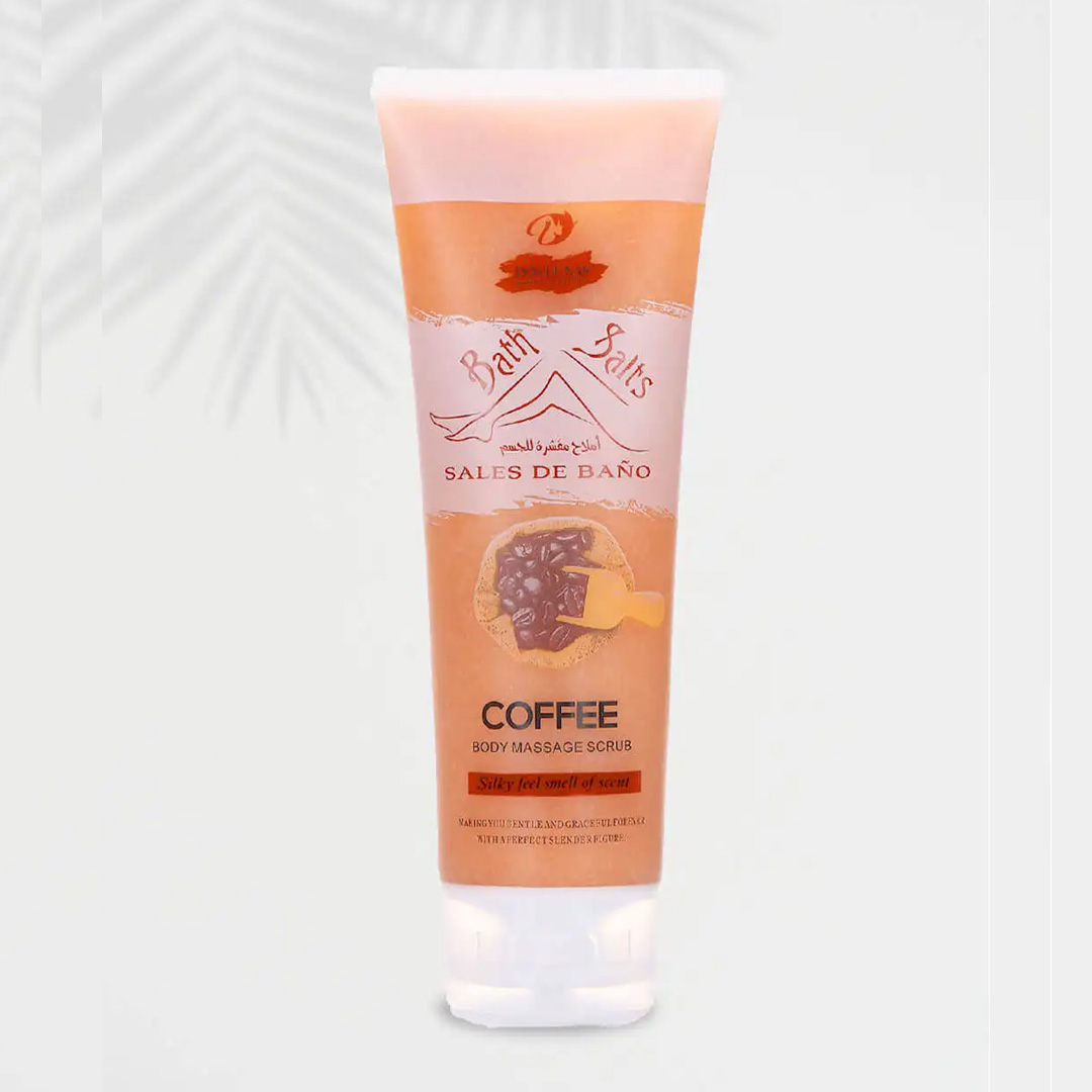 Doslunas Bath Salts Massage Coffee – 280ml (12 Pack) | Energize, Exfoliate & Rejuvenate