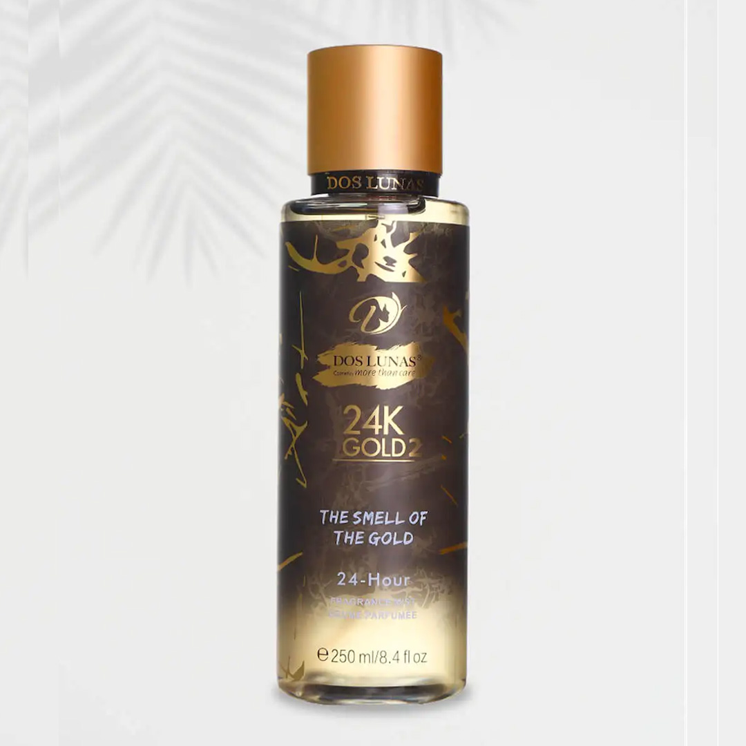 Doslunas Fragrance Mist Gold 2 – 250ml (18 Pack) | Radiate Sophistication with Every Spritz