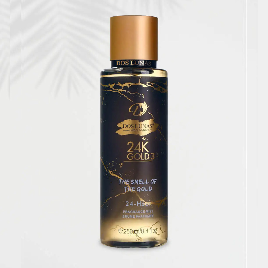 Doslunas Fragrance Mist Gold 3 – 250ml (18 Pack) | Timeless Elegance in Every Spritz