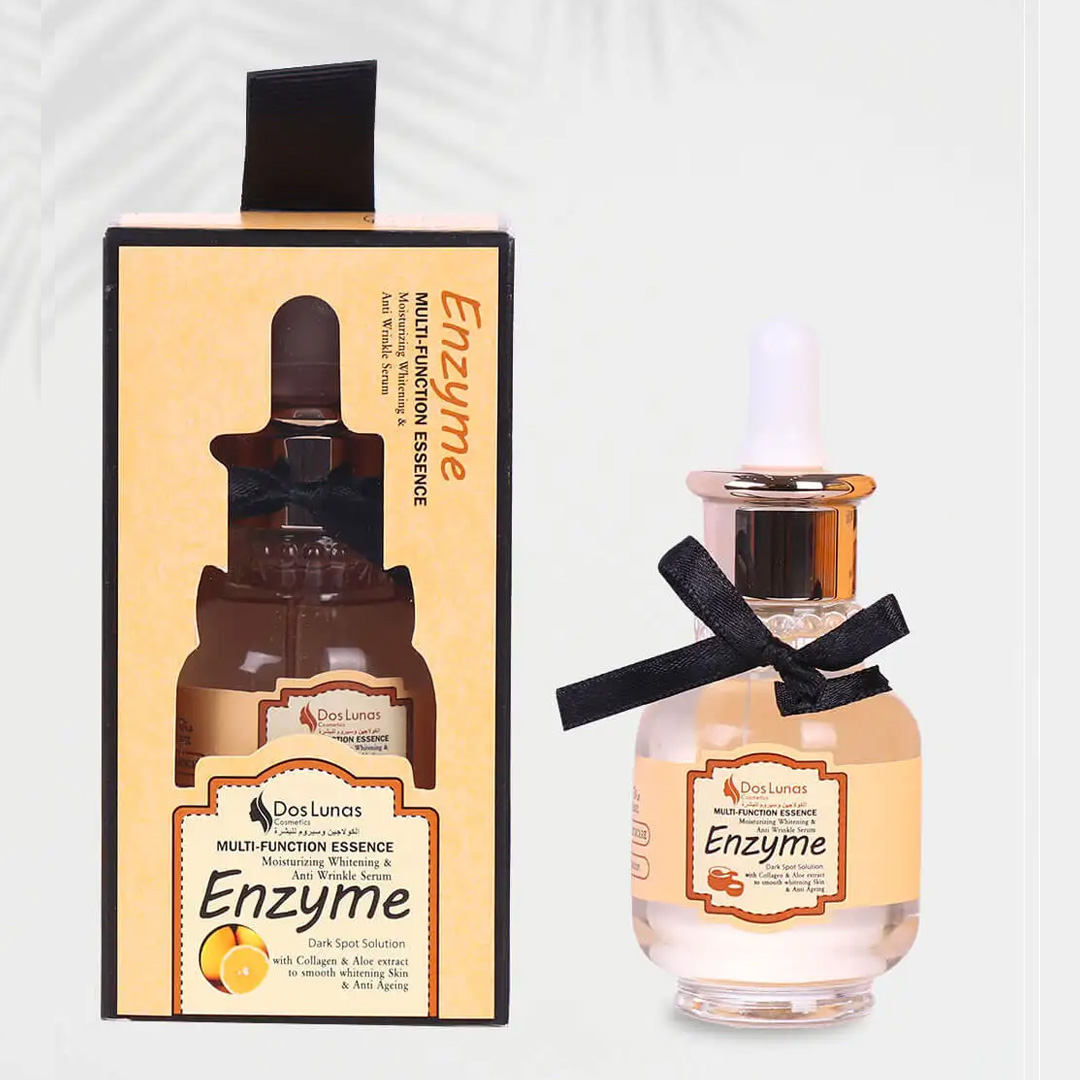 Doslunas Face Serum Enzyme – 30ml (12 Pack) | Rejuvenate, Repair & Reveal Radiance