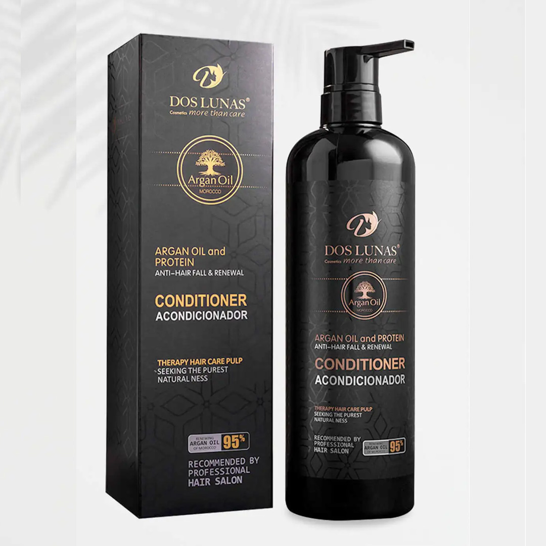 Doslunas Conditioner Argan – 900ml (1 Pack) | Deep Nourishment for Silky, Shiny Hair