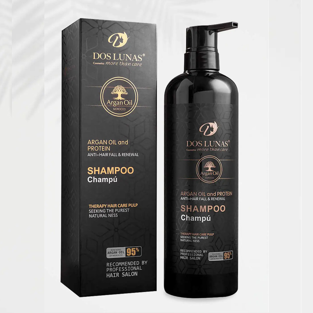 Doslunas Shampoo Argan – 900ml (1 Pack) | Revive & Nourish Every Strand