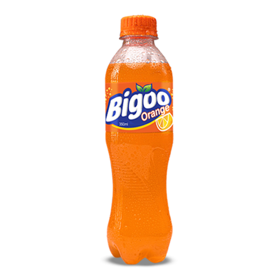 Bigoo Orange Soft Drink – 350ml (20 Pack) | Bursting Citrus Flavor, Pure Refreshment, Shareable Delight