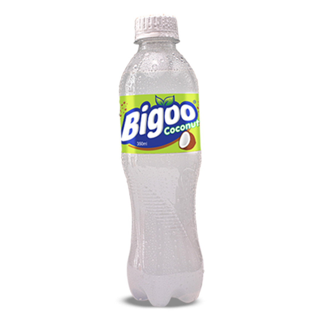 Bigoo Coconut Soft Drink – 350ml (20 Pack) | Tropical Creaminess, Refreshing Sweetness, Island Vibes in Every Sip