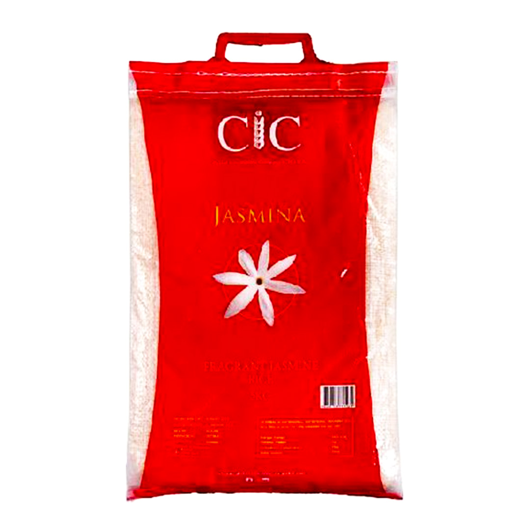 CIC Jasmina Viet Long Grain Fragrant Rice – 5kg (5 Pack) | Delicately Aromatic, Naturally Delicious, Family-Friendly Bulk Pack