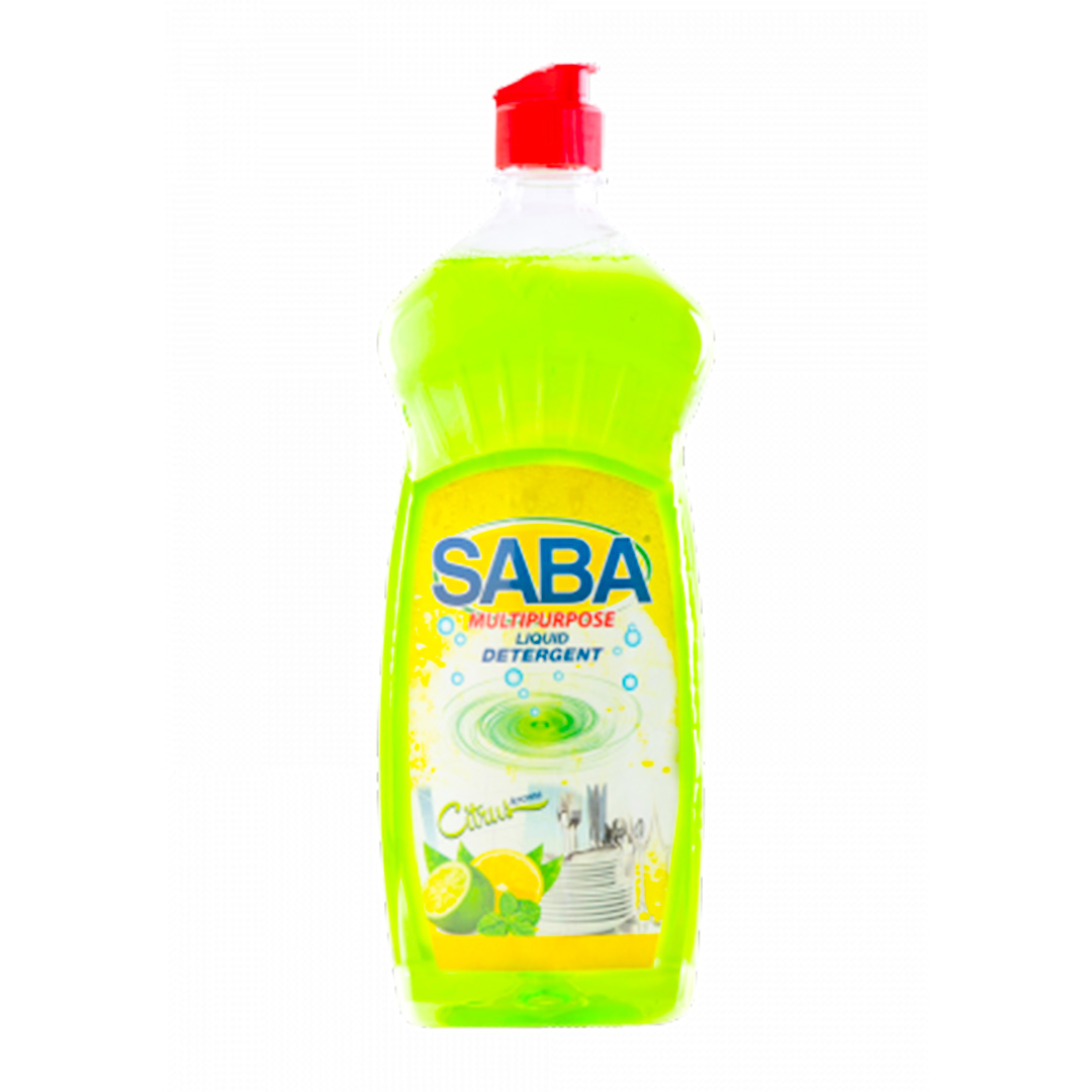 Saba Enzymo Liquid Detergent – 400ml (12 Pack) | Powerful Stain Removal in a Compact Bottle