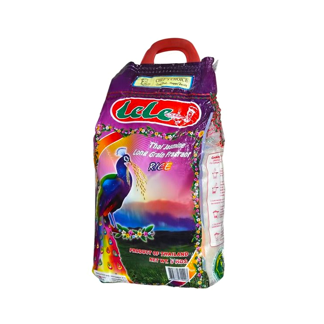 Lele Thai Rice – 10kg (5 Pack) | Premium Thai Fragrant Rice for Everyday & Gourmet Cooking