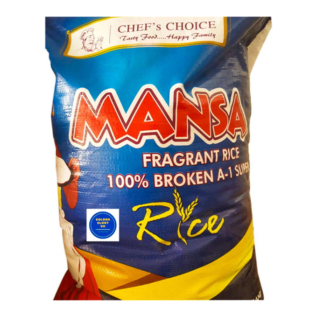 Mansa Thai 100% Broken Rice - 50kg Bulk Pack | Premium Thai Broken Rice for Restaurants & Catering