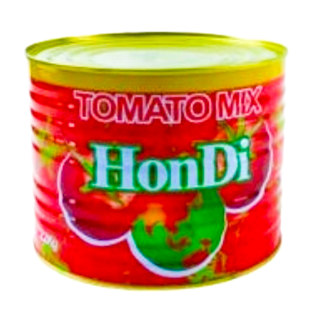 Hondi Tomato Mix 2.2kg (6 Pack) | Premium Canned Tomato Blend for Cooking & Sauces