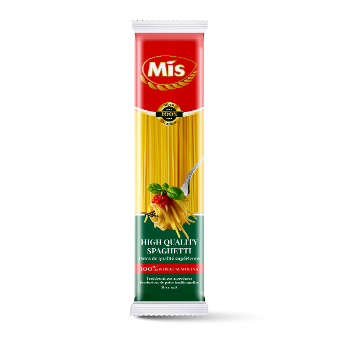 Mis Spaghetti 250g (40 Pack) | Premium Durum Wheat Semolina Pasta Bulk Pack for Authentic Italian Meals