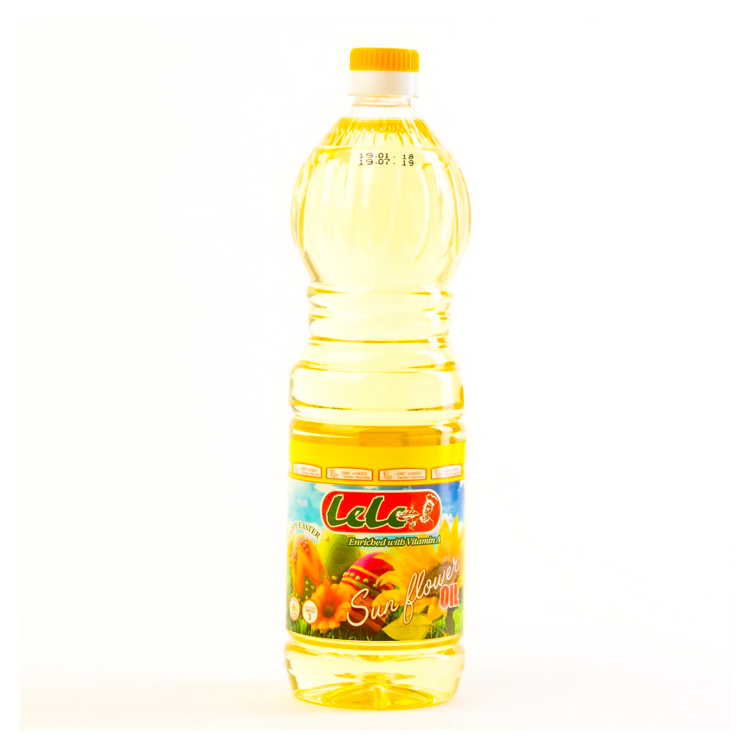 Lele Sunflower Oil – 20L (1 Pack) | Premium Bulk Cooking Oil for Home & Commercial Use