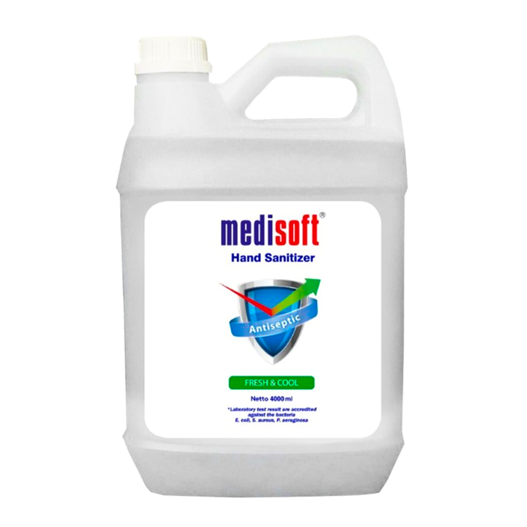 Medisoft Hand Sanitizer – 4L (4 Pack) | Powerful Germ Protection