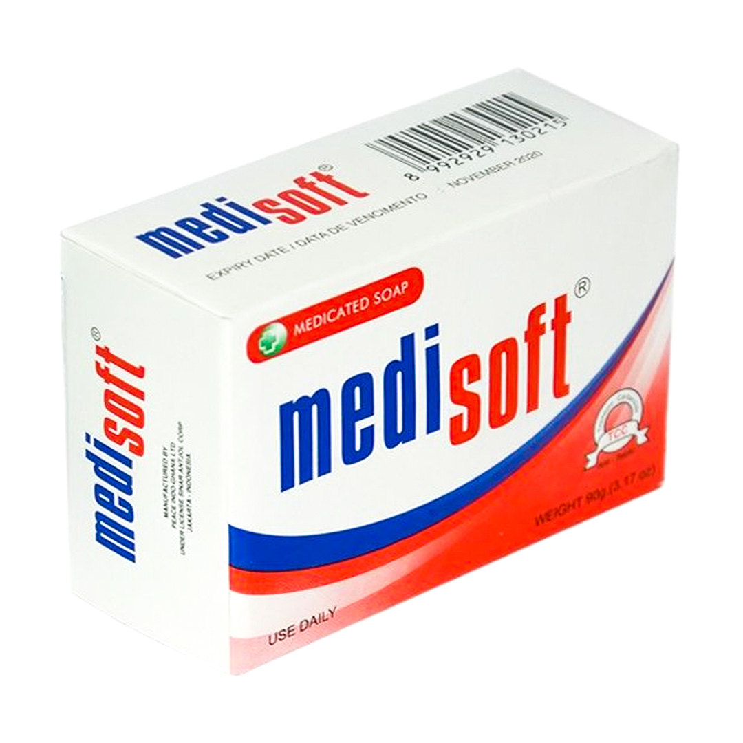 Medisoft Medicated Soap – 125g (48 Pack) | Deep Cleansing & Skin Relief