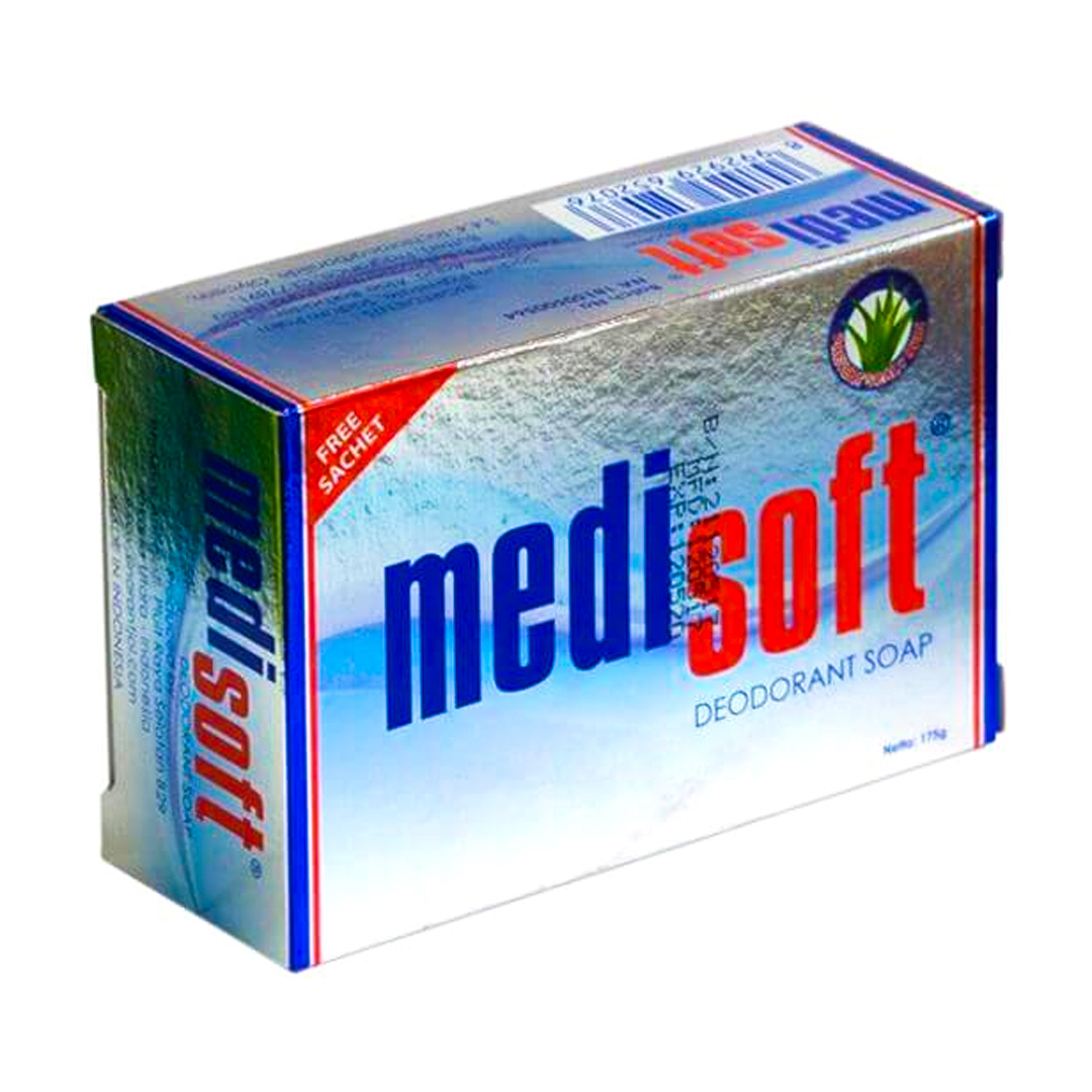 Medisoft Medicated Soap Premium – 175g (48 Pack) | Maximum Strength Skin Protection
