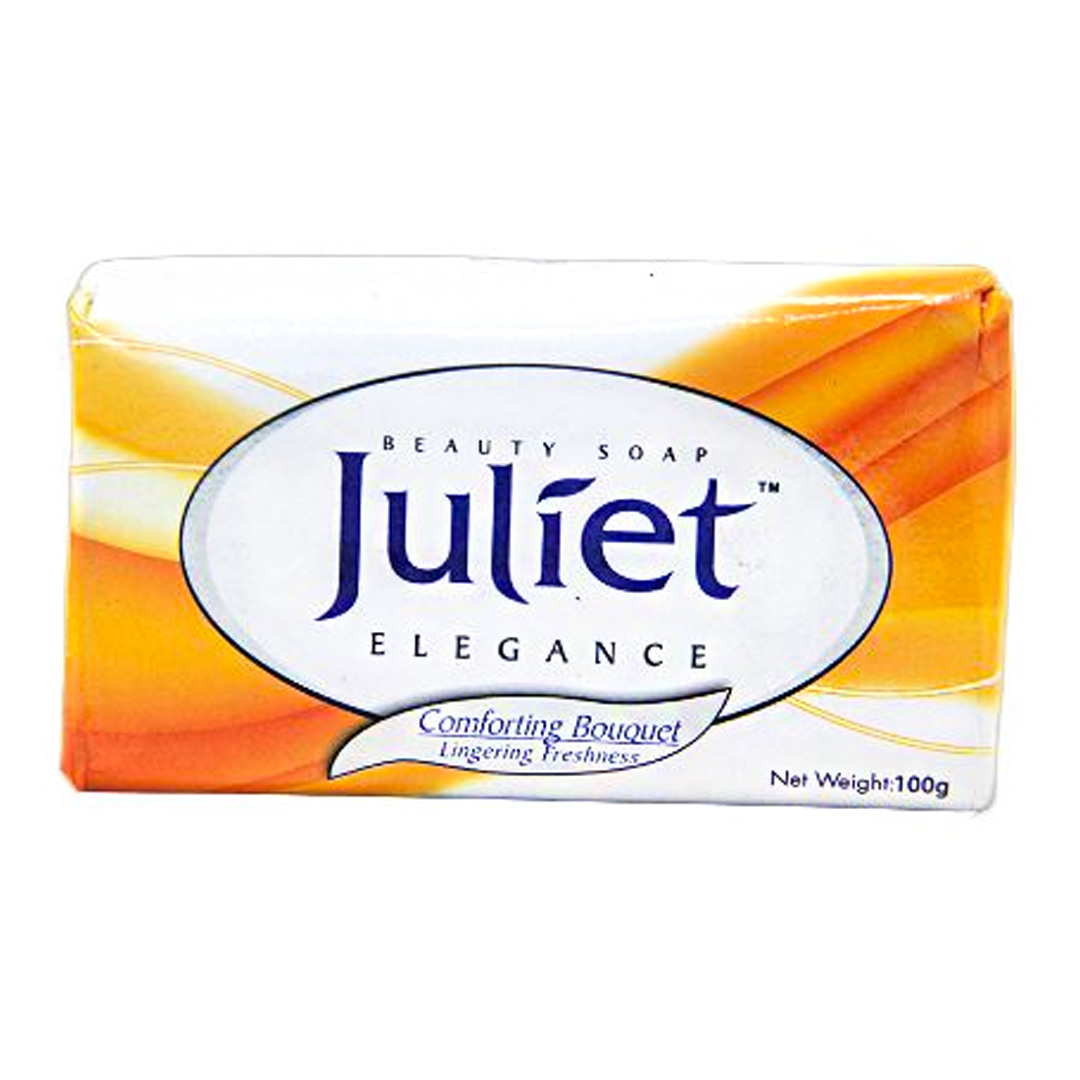 Juliet Beauty Soap Elegance Comforting Orange – 100g (72 Pack) | Invigorating & Luxurious Daily Skincare