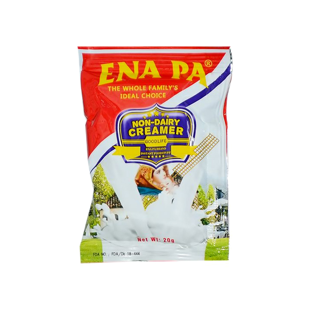 Ena Pa Non-Dairy Creamer – 20g (100 Pack) | Smooth, Rich & Perfectly Balanced for Your Beverages