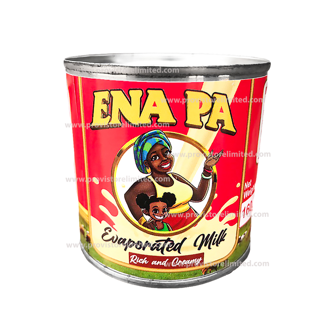 Ena Pa Evaporated Milk – 160g (24 Pack) | Rich, Creamy & Perfect for Every Recipe
