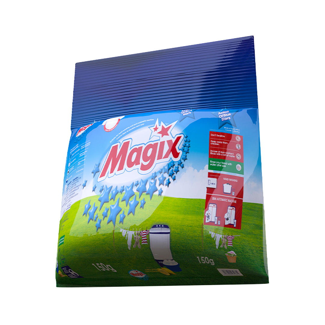 Magix Washing Powder – 180g (40 Pack) | Deep Clean & Long-Lasting Freshness