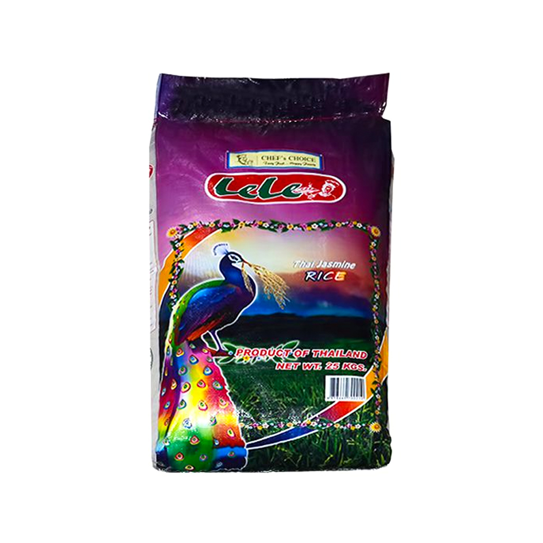 Lele Thai Rice – 25kg (1 Pack) | Authentic Fragrance & Fluffy Perfection in Bulk