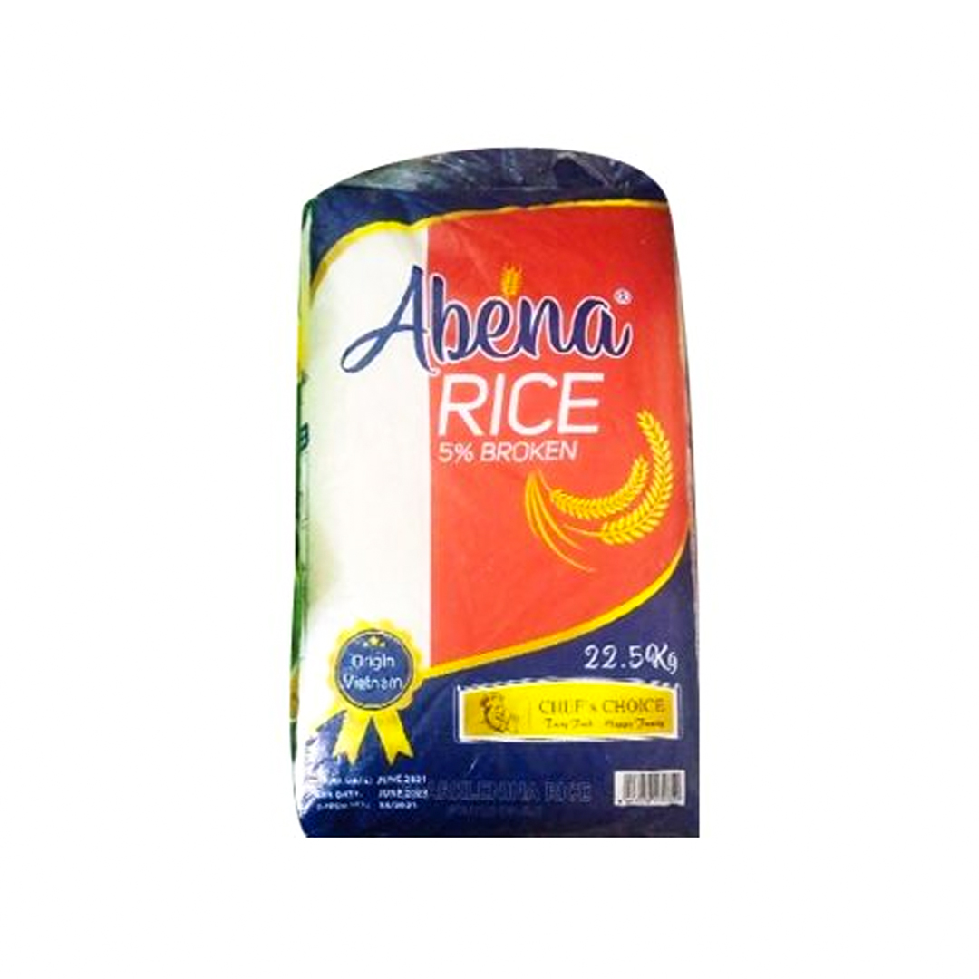 Abena Vietnam Rice – 22.5kg (1 Pack) | Premium Quality & Authentic Flavor