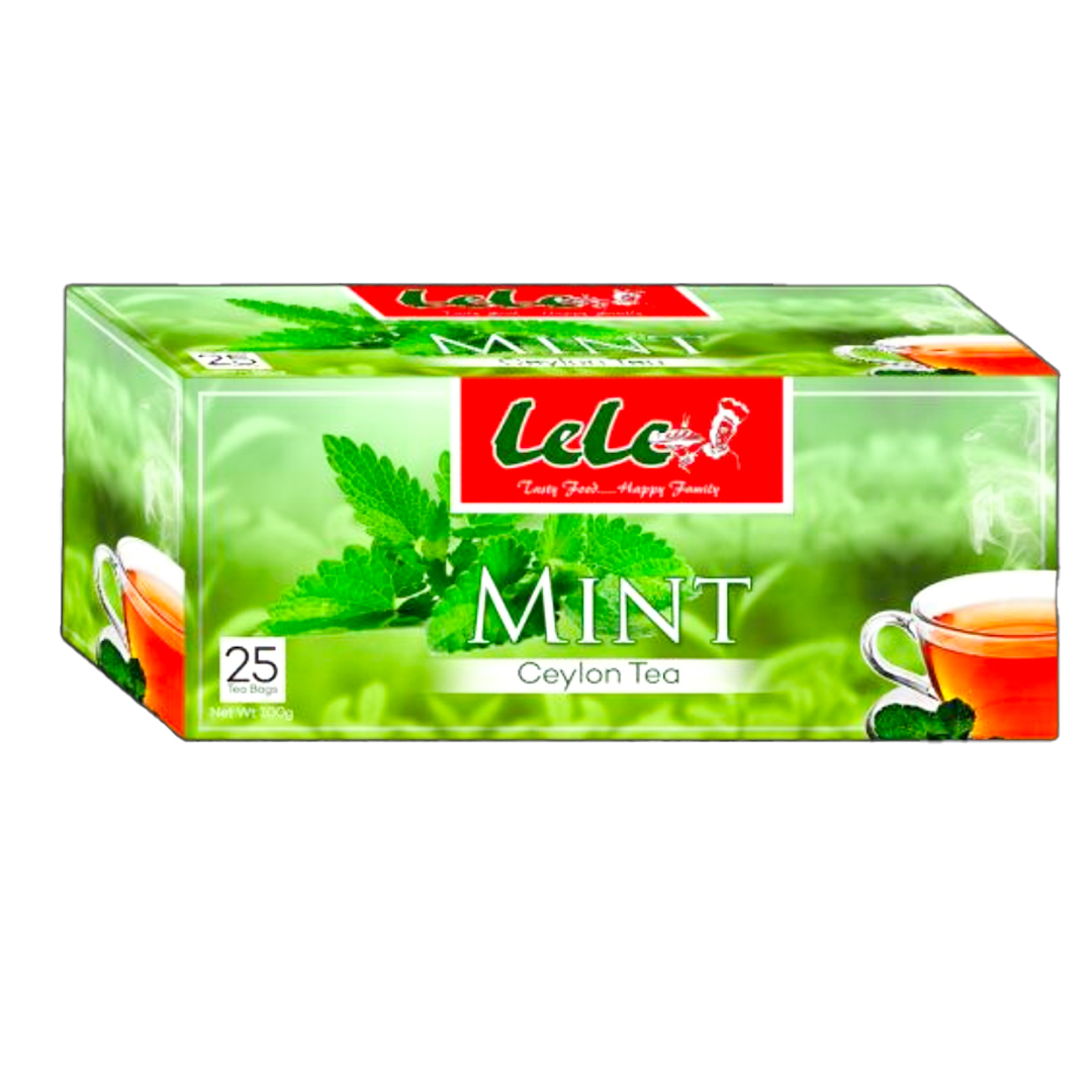 Lele Tea Mint – 25 x 1.5g (12 Pack) | Refreshing & Invigorating Mint Tea