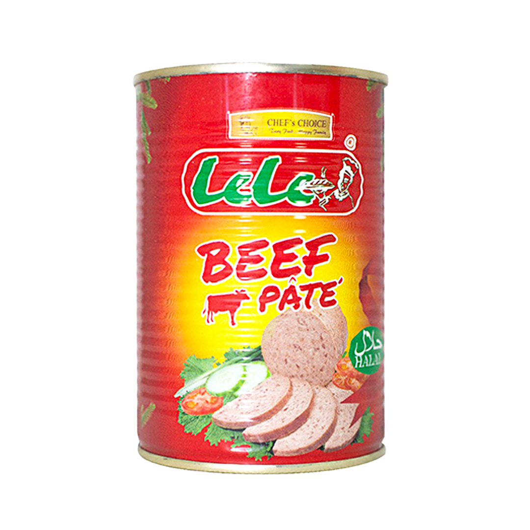 Lele Beef Pâté – 400g (24 Pack) | Gourmet Flavor in Every Bite
