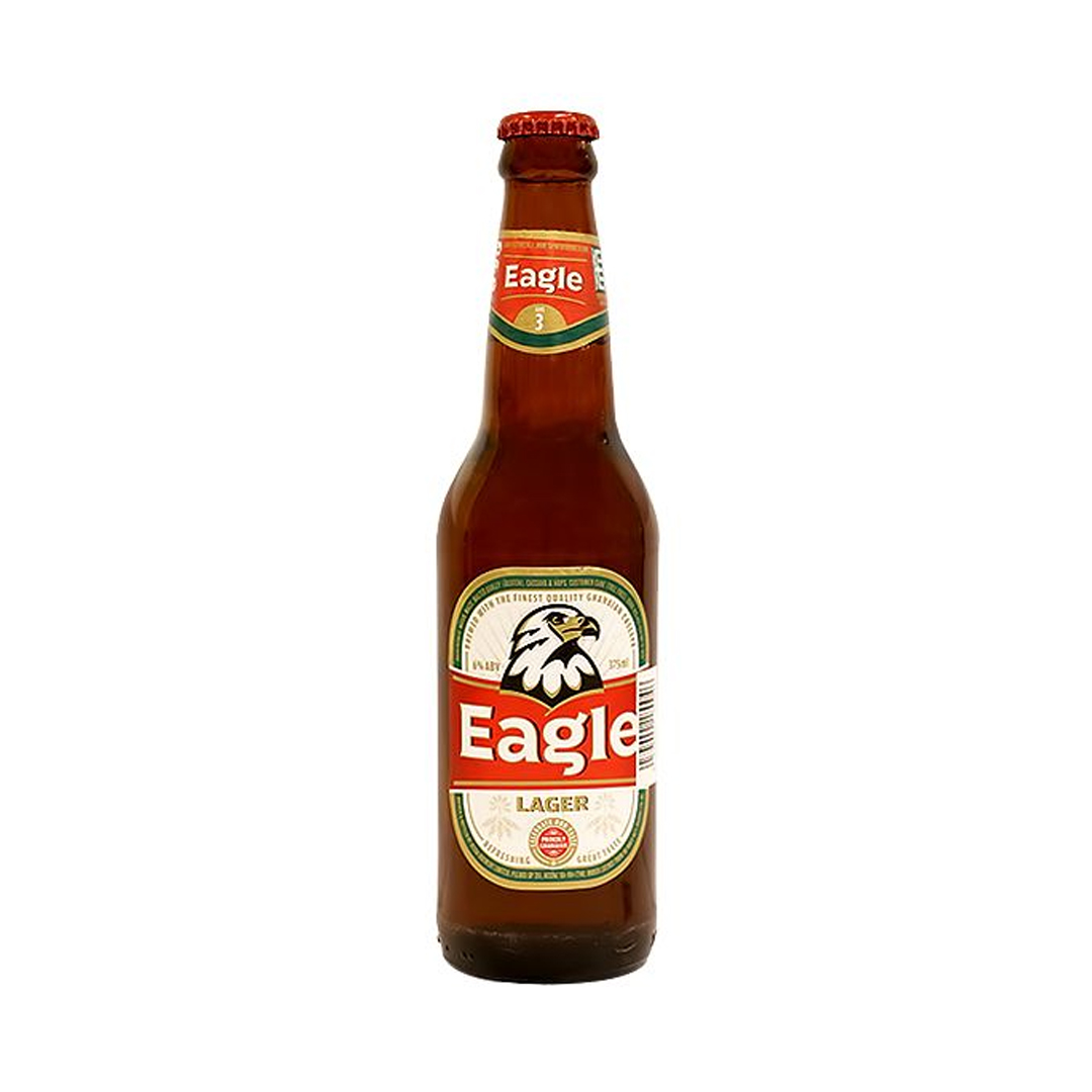 Eagle Extra Stout – 6% ABV, 375ml Bottle (24 Pack) | Bold, Rich & Full-Bodied