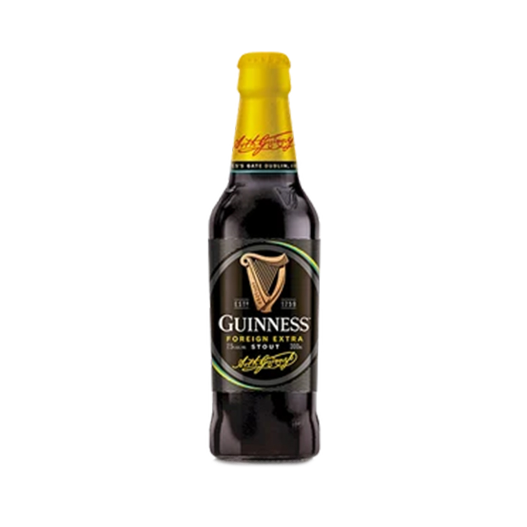 Guinness Foreign Extra Stout – 7.5% ABV, 330ml Bottle (24 Pack) | Bold, Rich & Classic