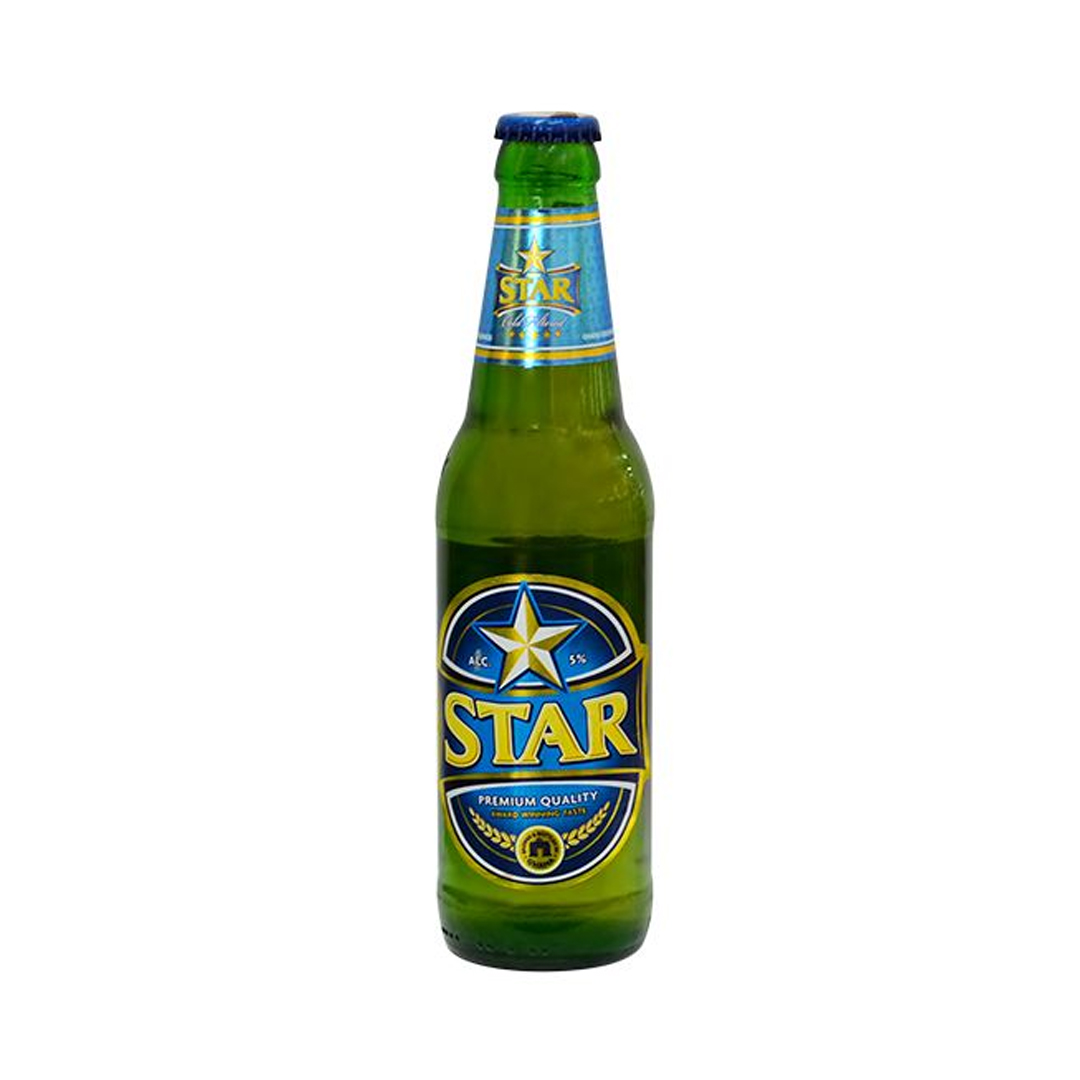 Star Lager Beer – 330ml (24 Pack) | Crisp, Refreshing & Perfect for Any Occasion