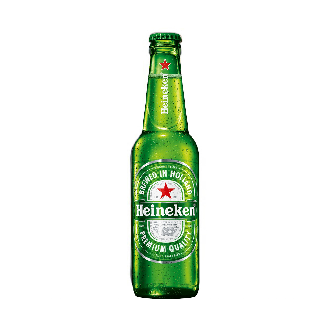Heineken Lager Beer 5% – 330ml (24 Pack) | Crisp & Smooth Refreshment