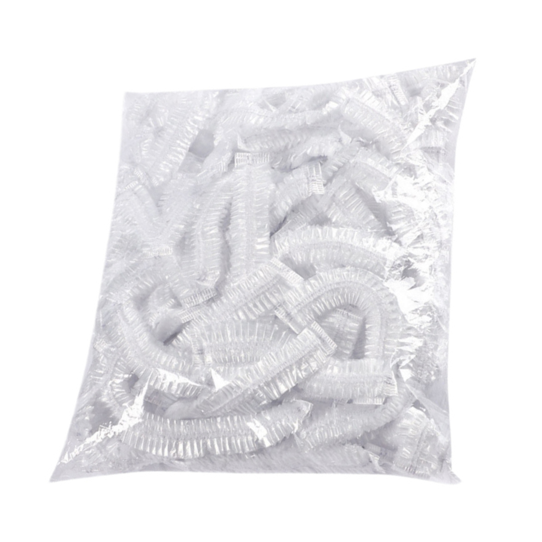 Multipurpose Disposable Rubber Caps – 100 Pack | Versatile Protection for Hair and Kitchen