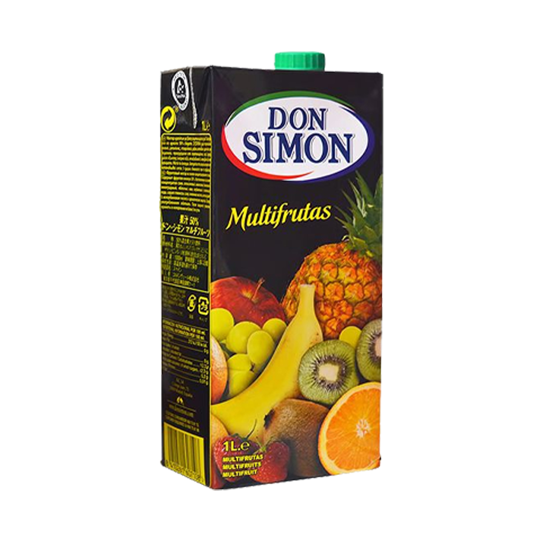Don Simon Multi Fruita Juice – 1L (12 Pack) | Naturally Sweet, Refreshing, and Packed with Vitamins