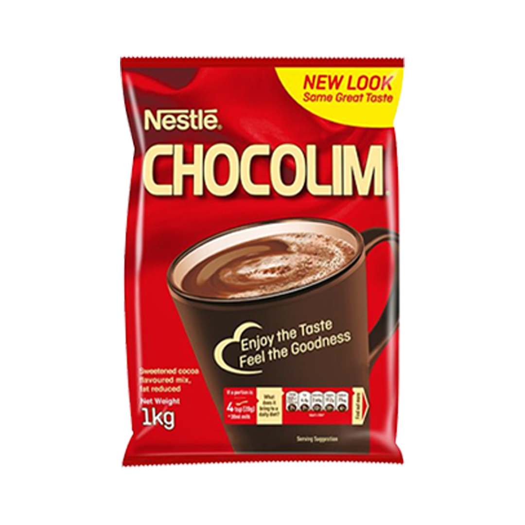 Nestle Chocolim – 1kg (12 Pack) | Delicious Cocoa-Flavored Powdered Drink Mix