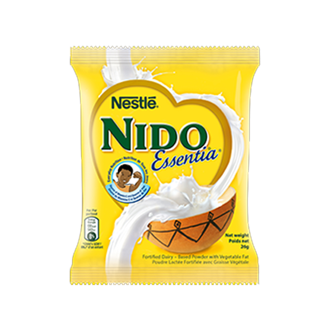 Nido Essentia – 14g (240 Pack) | Convenient and Nutritious Powdered Milk Sachets